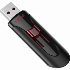 Memoria Usb Sandisk Ufm 32gb Usb Cruzer Glide 3.0 32 Gb Usb Tipo A, 3.2 Gen 1 (3.1 Gen 1), Color Negro, Rojo