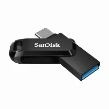 Memoria Usb Sandisk Ultra Dual Drive 128 Gb, 3.2 Gen 1 (3.1 Gen 1), Factor De Forma Deslizar, Color Negro, Plata