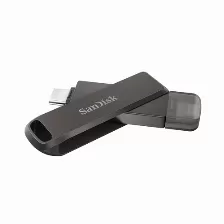 Memoria Usb Sandisk Ixpand 128 Gb Usb Type-c / Lightning, 3.2 Gen 1 (3.1 Gen 1), Color Negro