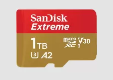 Memoria Sandisk Extreme 1.02 Tb, Velocidad 190 Mb/s, Clase 3