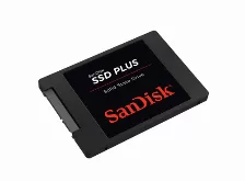 Ssd Sandisk Plus 240 Gb, Serial Ata Iii 6 Gbit/s, Lectura 530 Mb/s, Escritura 440 Mb/s