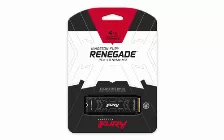 Ssd Kingston Technology Fury Renegade 4000 Gb, M.2, Pci Express 4.0 Lectura 7300 Mb/s, Escritura 7000 Mb/s