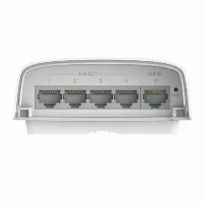 Switch Tp-link Omada Sg2005p-pd Gestionado, L2/l2+, Cantidad De Puertos 4, 10g Ethernet (100/1000/10000), 10 Gbit/s, 802.1x Radius, Escritorio, Blanco