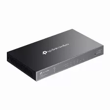 Switch Tp-link Omada Tl-sg2008p Gestionado, L2/l2+, Cantidad De Puertos 8, (poe +) 4, Gigabit Ethernet (10/100/1000), 16 Gbit/s, 802.1x Radius, Negro