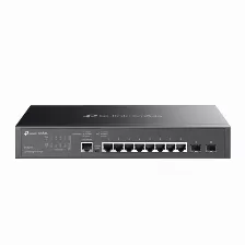 Switch Tp-link Omada Sg3210 Gestionado, L2/l3, Cantidad De Puertos 8, Gigabit Ethernet (10/100/1000), 20 Gbit/s, 1u, Negro