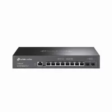 Switch Tp-link Omada Sg3210x-m2 Gestionado, L2+, Cantidad De Puertos 8, 2.5g Ethernet (100/1000/2500), 80 Gbit/s, Https, Ssh, Ssh-2, Ssl/tls, 1u, Negro