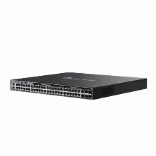 Switch Tp-link Omada Sg6654x Gestionado, L3, Cantidad De Puertos 48, Gigabit Ethernet (10/100/1000), 216 Gbit/s, 1u, Negro