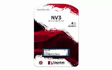 Unidad De Estado Solido Ssd Kingston Technology Nv3, Nvme, 4 Tb, M.2, Pci Express 4.0, 5000 Mb/s Escritura, 6000 Mb/s Lectura