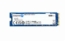 Ssd Kingston Nv3 500 Gb, M.2, Pci Express 4.0, Lectura 5000 Mb/s, Escritura 3000 Mb/s