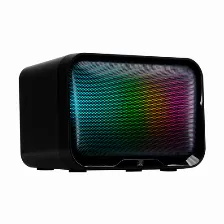 Bocinas Vorago Spk-255, 2.1ch, Iluminacion Rgb, Plug 3.5mm, Alimentacion Usn 2.0, Color Negro