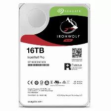 Disco Duro Seagate Ironwolf Pro St16000nt001 16000 Gb, 7200 Rpm, Cache 256 Mb, 3.5