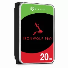 Disco Duro Seagate Ironwolf Pro St20000nt001 20000 Gb, 7200 Rpm, Cache 256 Mb, 3.5