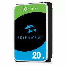 Disco Duro Seagate Skyhawk Skyhawk Ai 20 Tb 20 Tb, Serial Ata Iii, 7200 Rpm, Cache 256 Mb, 3.5