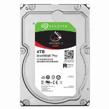 Disco Duro Seagate Ironwolf Pro St4000nt001 4 Tb, 7200 Rpm, Cache 256 Mb, 3.5