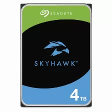 Disco Duro Seagate Skyhawk St4000vx016, 4tb, Sata Iii, Cache 256 Mb, 3.5