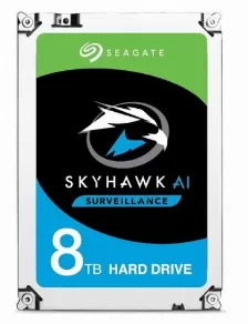 Disco Duro Seagate Skyhawk Ai 8 Tb, Serial Ata Iii, 7200 Rpm, Cache 256 Mb, 3.5