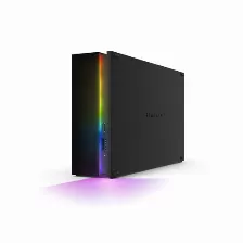 Disco Duro Externo Hdd Seagate Firecuda Gaming Hub 8 Tb, Rgb, Usb 3.2, Usb Tipo C, Negro