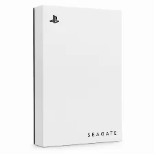 Disco Duro Externo Seagate Stlv500010, 5tb, Micro-usb 2.0/3.2 Gen1, Para Ps5 Y Ps4, Led Azul, Blanco