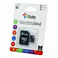 Memoria Stylos Stms321b 32 Gb, Microsdhc, Clase 10