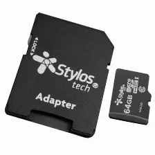 Memoria Stylos Stms641b 64 Gb, Clase 10