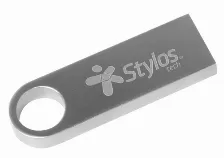 Memoria Usb Stylos St100 256 Gb Usb Tipo A, 2.0, Color Plata