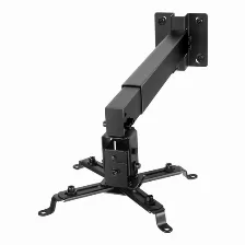 Soporte De Proyector Steren Stv-026 Pared/techo, Capacidad Maxima 12 Kg, Material Metal, Color Negro