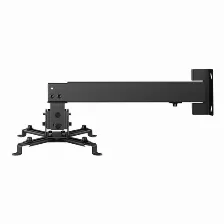 Soporte De Proyector Steren Stv-026 Pared/techo, Capacidad Maxima 12 Kg, Material Metal, Color Negro