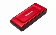 Ssd Externo Kingston Xs1000r, 1 Tb, 1050mb/s, 1000mb/s, Usb Tipo C, 3.2, Rojo