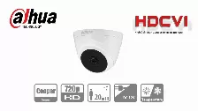 Cámara De Vigilancia Dahua Cooper T1a21, Tipo Domo, 1080p/2mp Hdcvi, Tvi/ Ahd/ Cvbs/ Lente 2.8mm/smart Ir 20mts, Apertura Lente 103 Grados