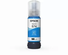 Botella De Tinta Epson T574 Original Si, Cian, Compatibilidad L8050/l18050