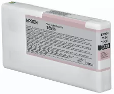 Cartucho De Tinta Epson T6536 Vivid Light Magenta Ink Cartridge (200ml) Original, Magenta Claro Vivo, 200 Ml, Compatibilidad Stylus Pro 4900