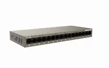 Switch Tenda Teg1016m No Administrado, Cantidad De Puertos 16, Gigabit Ethernet (10/100/1000), 32 Gbit/s