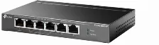 Switch Tp-link Tl-sg1006pp No Administrado, Cantidad De Puertos 6, Gigabit Ethernet (10/100/1000), 12 Gbit/s, Gris