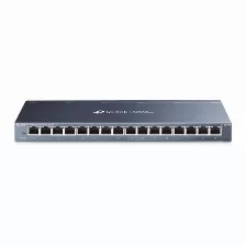 Switch Tp-link 16 Puertos, Gigabit Ethernet 10/100/1000, No Administrable