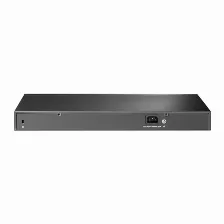 Switch Tp-link Tl-sg1428pe Gestionado, L2, Cantidad De Puertos 26, Puertos 26, (poe +) 24, Gigabit Ethernet (10/100/1000), 56 Gbit/s, Snmp, Snmpv2, Snmpv3, 1u, Negro