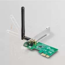 Adaptador Tp-link 150mbps Wireless Pci Express Adapter, Verde Inalambrico Pci-e 150 Mbit/s 10 - 90% Ce, Fcc