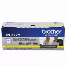 Tóner Brother Tn-227y Original, Amarillo, Compatibilidad Hl-l3210cw, Hl-l3230cdw, Hl-l3270cdw, Hl-l3290cdw, Mfc-l3710cw, Mfc-l3750cdw, Mfc-l3770cdw, Rinde 2300 Páginas