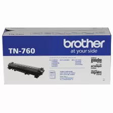 Tóner Brother Tn760 Original, Negro, Compatibilidad Dcp-l2550dw, Hl-l2350dw, Hl-l2370dw, Hl-l2370dw Xl, Hl-l2390dw, Hl-l2395dw, Mfc-l2710dw, Mfc-l2750dw, Mfc-l2750dw Xl, Mfc-l2690dw, Mfc-l2730dw, M...