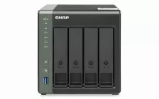 Nas Qnap Ts-431x3 Annapurna Labs Al314, 1.7 Ghz, 4 Núcleos, Número De Unidades De Almacenamiento Compatibles 4