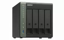 Nas Qnap Ts-431x3 Annapurna Labs Al314, 1.7 Ghz, 4 Núcleos, Número De Unidades De Almacenamiento Compatibles 4