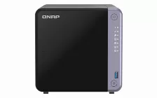 Nas Qnap Ts-432x-4g-us Annapurna Labs Alpine Al-524, 2 Ghz, 4 Núcleos, Número De Unidades De Almacenamiento Compatibles 4