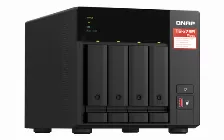 Nas Qnap Ts-473a Amd V1500b, 2.2 Ghz, 4 Núcleos, Número De Unidades De Almacenamiento Compatibles 4