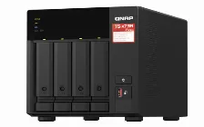 Nas Qnap Ts-473a Amd V1500b, 2.2 Ghz, 4 Núcleos, Número De Unidades De Almacenamiento Compatibles 4