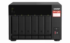 Nas Qnap Ts-673a Amd V1500b, 2.2 Ghz, 4 Núcleos, Número De Unidades De Almacenamiento Compatibles 6