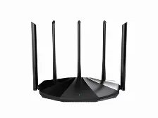 Ruteador Inalámbrico Tenda Tx2 Pro Antenas 5, Doble Banda (2,4 Ghz / 5 Ghz), Wi-fi 6 (802.11ax), Puertos Lan 3, 1000 Mbit/s, Negro