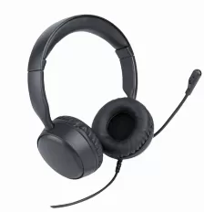 Audífonos Techzone Tzacdii02 Diadema Para Llamadas/música, Micrófono Boom, Conectividad Alámbrico, Color Negro