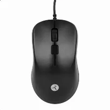 Mouse Techzone Tzacmoa01 Ir Led, 3 Botones, 1200 Dpi, Interfaz Usb Tipo A, Color Negro