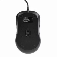 Mouse Techzone Tzacmoa01 Ir Led, 3 Botones, 1200 Dpi, Interfaz Usb Tipo A, Color Negro