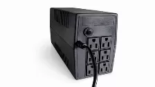 Ups Vorago Ups-301 480w, 800va, Bateria De Respaldo 15 Minutos, 6 Contactos, Supresor De Picos Caja Maltratada