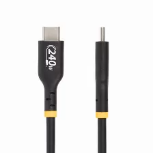 Cable Usb Startech.com Usb2epr1m Transferencia De Datos 480 Mbit/s, Color Negro